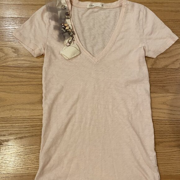 J Crew Jewel-Embellished top - Picture 1 of 4